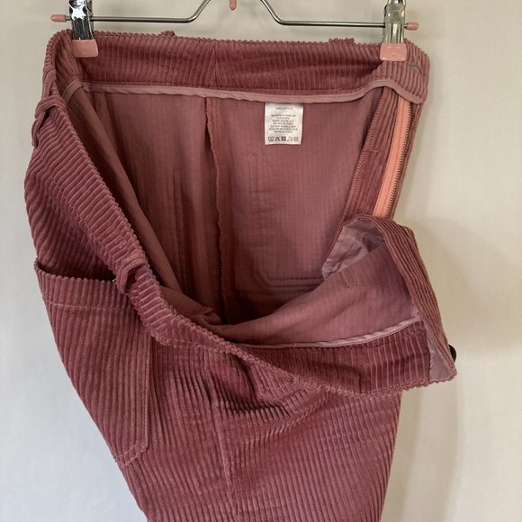 WYSE London - Falon Flare Jumbo Cord Trouser – Pink – Size 3 (8/M) - Picture 12 of 13